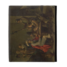 The Denial of St. Peter, 1646 (oil on canvas) iPad Folio Cases