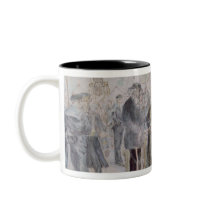 The Departure of Leon Michel Gambetta Coffee Mugs