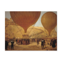 The Departure of Leon Michel Gambetta Post Cards