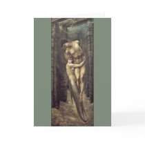 "The Depths of the Sea", by Edward Burne-Jones Card