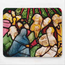 The Descent of the Holy Spirit, c.1400 Mouse Pads