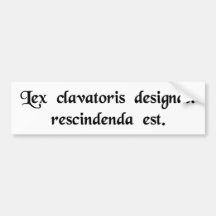 The designated hitter rule has got to go. bumper sticker
