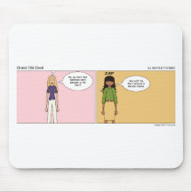 The Devil Believes in Barack Obama Mouse Pad