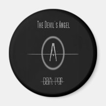 The Devil's Angel Dark Pop Magnet