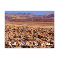 The Devil's Golf Course Post Card