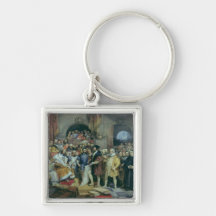 The Diet of Spires, 19 April, 1529 Keychains