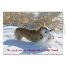 The Disappearance of the "Naughty" list Greeting Card