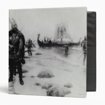 The Discovery of America by Leif Eriksson 3 Ring Binders