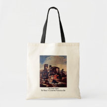 The Dish Seller By Goya Y Lucientes Francisco De Canvas Bags
