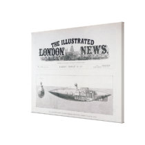 The Displacement Sinking and Rising Submarine canvas prints