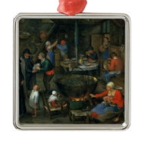 The Distinguished Visitor ornaments