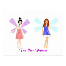 The Diva Fairies Postcards
