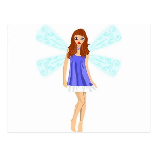 The Diva Fairy Custom Line Postcards