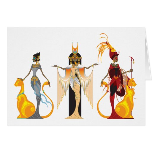 The Divas of Egypt Cards