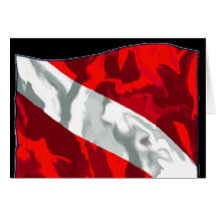 The Dive Flag Collection Card