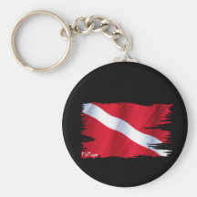 The Dive Flag Collection Key Chains