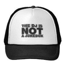 The DJ Is Not A Jukebox - Disc Jockey Music Vinyl Mesh Hat