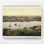 The dockyard, Chatham, England classic Photochrom Mouse Pads