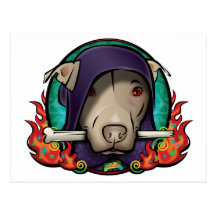 The Dog Lord Post Card