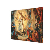 The Doge Grimani kneeling before Faith canvas prints