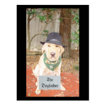 The Dogfather Postcard