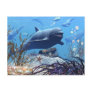 The Dolphins and The Treasure Chest Postcard