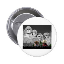 "The Donald's Presidental Qualities" Pinback Buttons