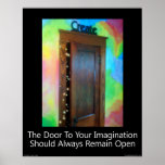 "The Door To Your Imagination" Print