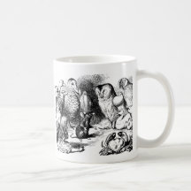 The Doormouse Tells Alice a Story Coffee Mugs