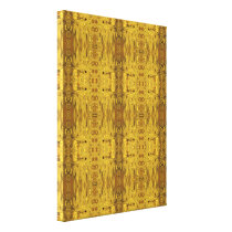 The Doors of Zanzibar: Saffron art canvas wrap canvas prints