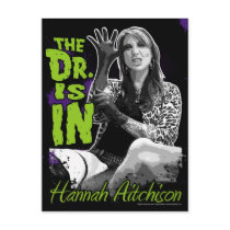 The Dr. is In! Postcard - Hannah Aitchison