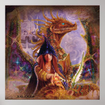 The Dragon Master Print