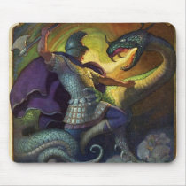 The Dragon, N.C Wyeth Mouse Pads