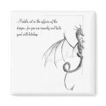 The Dragon Page Magnet