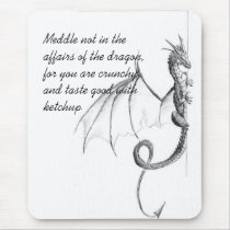 The Dragon Page Mouse Mat