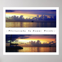 The Dramatic Colour of the Sky and the Cloud Posters