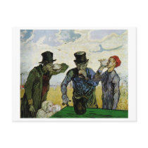 The Drinkers, Vincent van Gogh Postcard