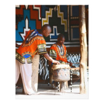 The Drum Beats Of Africa Letterhead