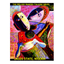 THE DRUMMER AND THE FLUTE, THE MELODY MAKERS (T... POST CARD