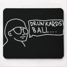 The Drunkards Ball Mousemat Mouse Pads