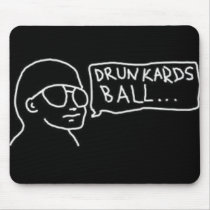 The Drunkards Ball Mousemat Mouse Pads