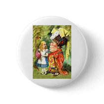 THE DUCHESS INSTRUCTS ALICE IN THE QUEEN'S CROQUET