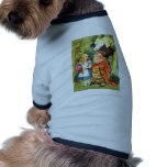 THE DUCHESS INSTRUCTS ALICE IN THE QUEEN'S CROQUET pet clothing