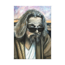 the dude gallery wrapped canvas