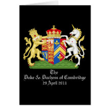 The Duke and Duchess of Cambridge Card