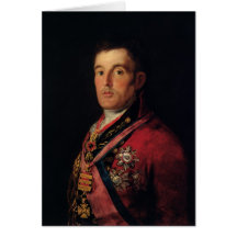 The Duke of Wellington  1812-14 Greeting Card