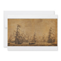 The Dutch Fleet Under Sail by Willem van de Velde Announcement