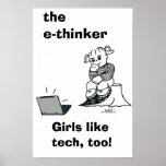 THE  E-THINKER  Poster