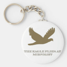 The Eagle Flies At Midnight key chain