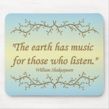 The Earth Has Music Mousepad